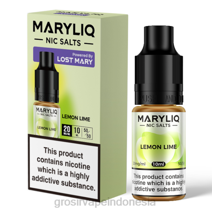 grosir liquid vape | 0LVV447 jeruk nipis LOST MARY MARYLIQ garam bagus - 10ml - 20mg