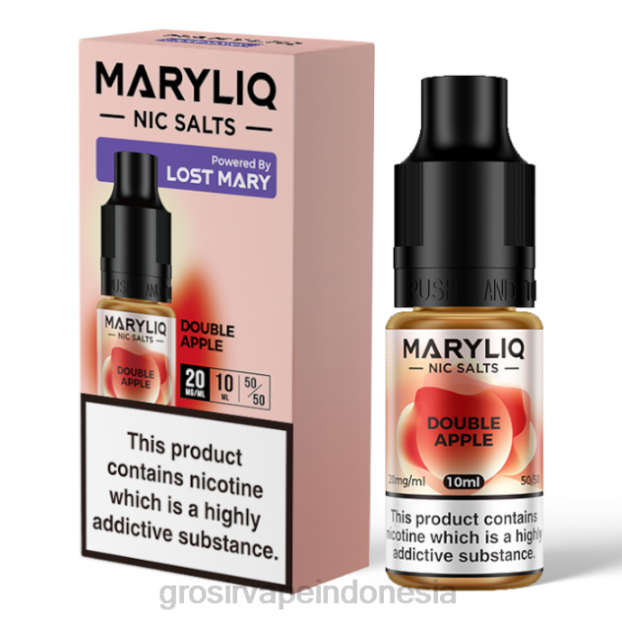 grosir vape pekanbaru | 0LVV446 apel ganda LOST MARY MARYLIQ garam bagus - 10ml - 20mg