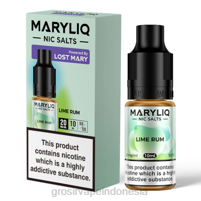 grosir vape sidoarjo | 0LVV448 rum jeruk nipis LOST MARY MARYLIQ garam bagus - 10ml - 20mg