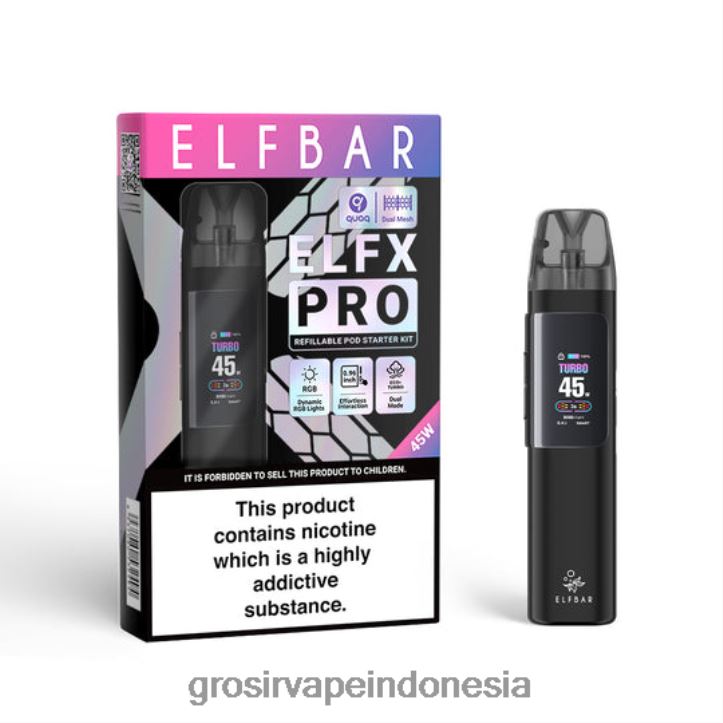 ELFBAR ELFX Pro Buka perangkat pod biru 8R6V86 Grosir Vape Pekanbaru