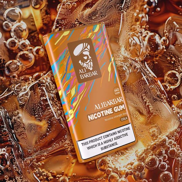 Grosir Vape Store J22J283 Alibarbar permen karet nikotin daun mint