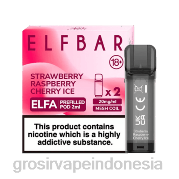 es stroberi raspberry ceri