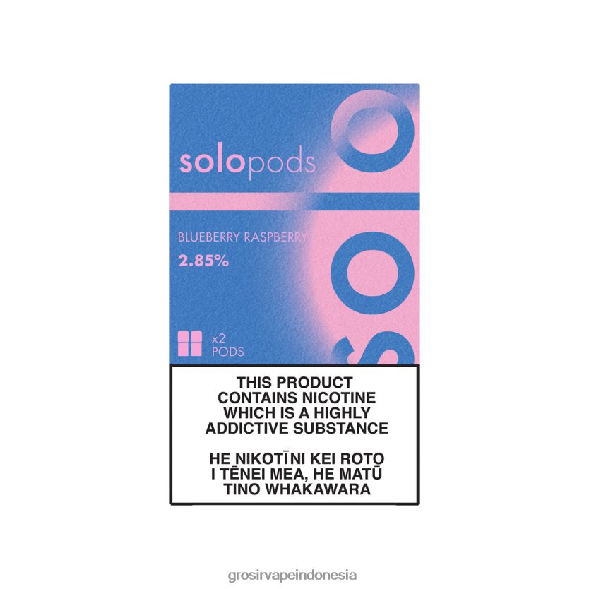 Grosir Vape Store 868FZ053 Solo pod pengganti 2 paket blueberry-raspberry