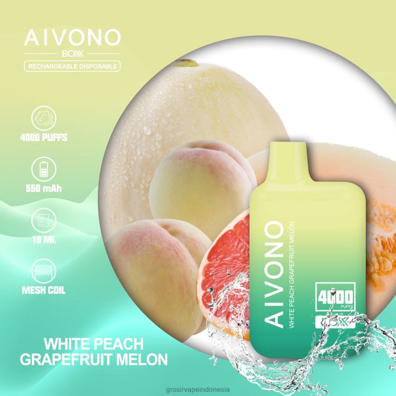 melon jeruk bali persik putih