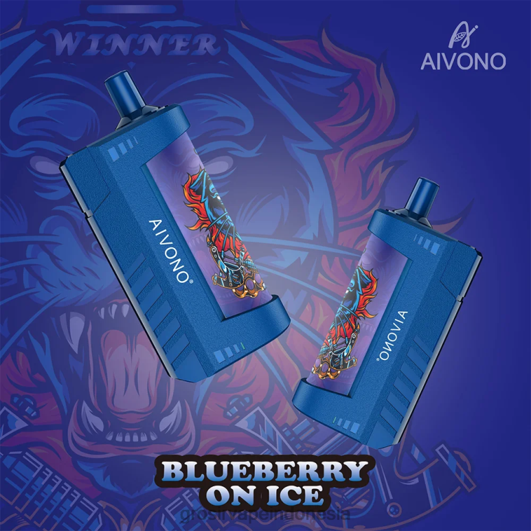 blueberry di atas es