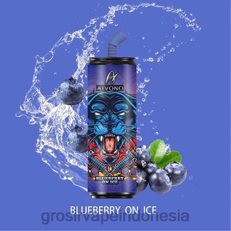 blueberry di atas es