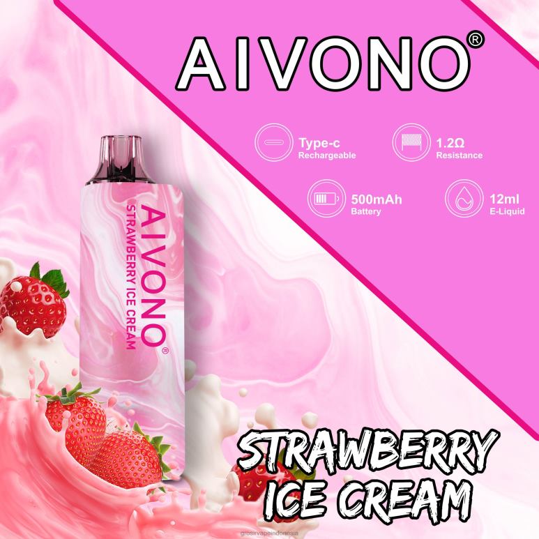 es krim stroberi