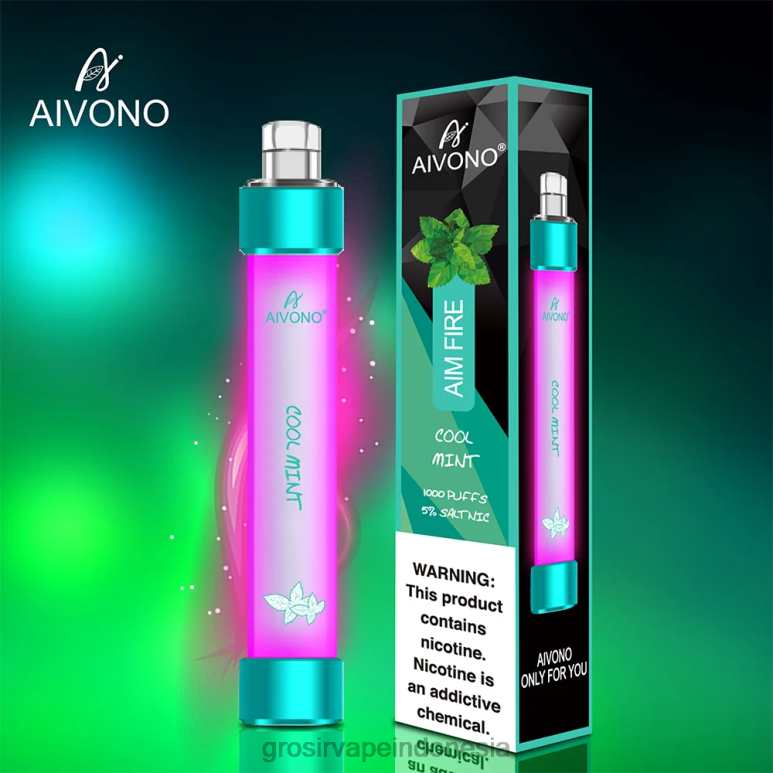 Grosir Vape Sidoarjo FL6F4328 Aivono AIM FIRE 1000 mint yang keren