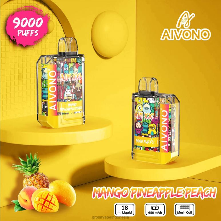 buah persik nanas mangga
