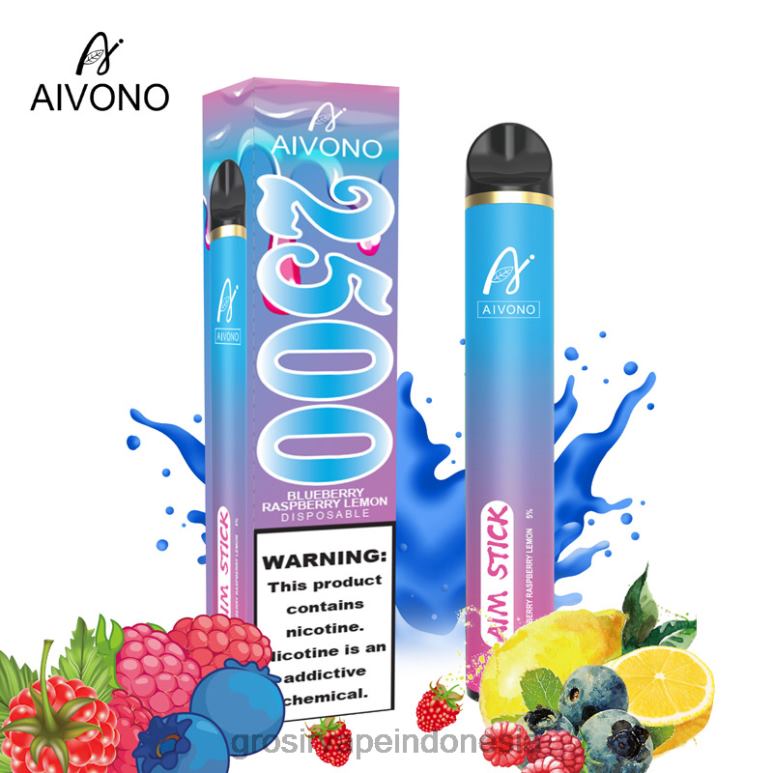 Grosir Vape Medan FL6F4154 Aivono AIM STICK 2500 blueberry raspberi lemon