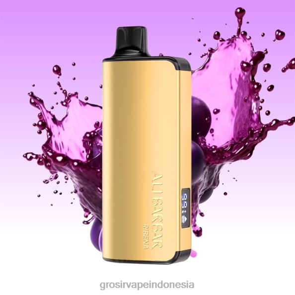 Grosir Vape Termurah J22J242 Alibarbar Ingot 20.000 vape sekali pakai ribena