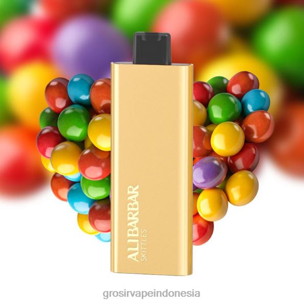 Vape Indonesia Online J22J260 Alibarbar Pandora 7000 vape sekali pakai permen pelangi