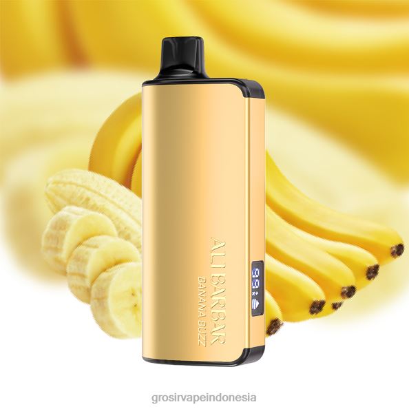 Grosir Liquid Vape J22J227 Alibarbar Ingot 9000 vape sekali pakai dengungan pisang