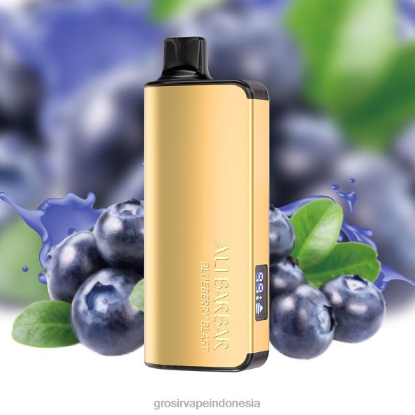 Grosir Vape Jakarta J22J215 Alibarbar Ingot 9000 vape sekali pakai ledakan blueberry