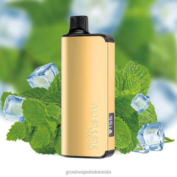 Grosir Vape Sidoarjo J22J218 Alibarbar Ingot 9000 vape sekali pakai mint yang keren