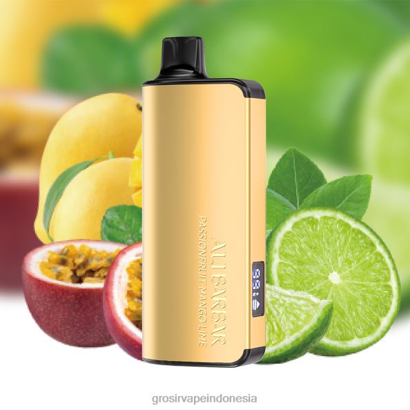 Grosir Vape Termurah J22J222 Alibarbar Ingot 9000 vape sekali pakai jeruk nipis mangga markisa