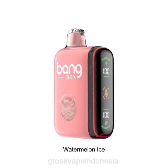 Bang Box Tampilan daya cerdas 9000-18000 tiupan es semangka NHDX34 Grosir Vape Medan