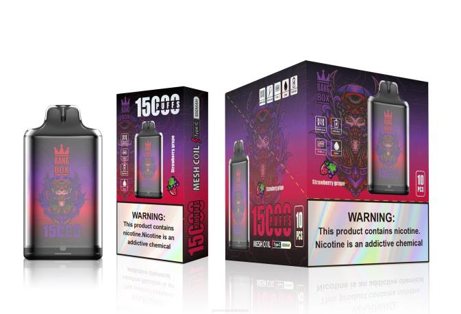 Bang Box s1-15000 isapan anggur stroberi NHDX111 Grosir Vape Store
