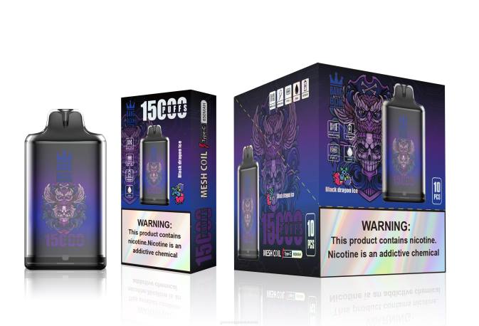 Bang Box s1-15000 isapan es naga hitam NHDX110 Grosir Vape Termurah