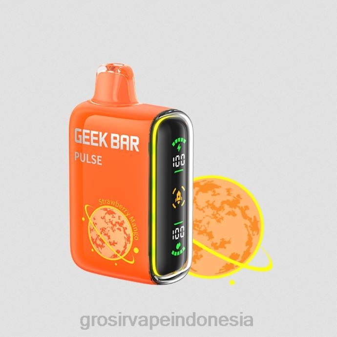 grosir vape Indonesia | 0LVV81 mangga stroberi GEEK BAR Pulse edisi planet 7500 isapan/15000 isapan