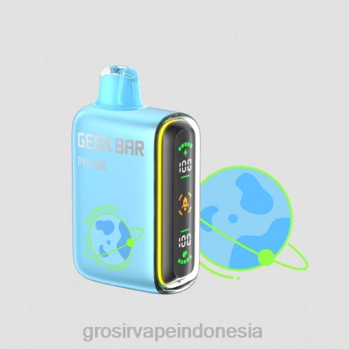 grosir vape pekanbaru | 0LVV76 es razz biru GEEK BAR Pulse edisi planet 7500 isapan/15000 isapan