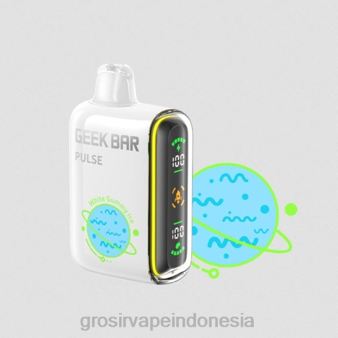 grosir vape store | 0LVV83 es bergetah putih GEEK BAR Pulse edisi planet 7500 isapan/15000 isapan