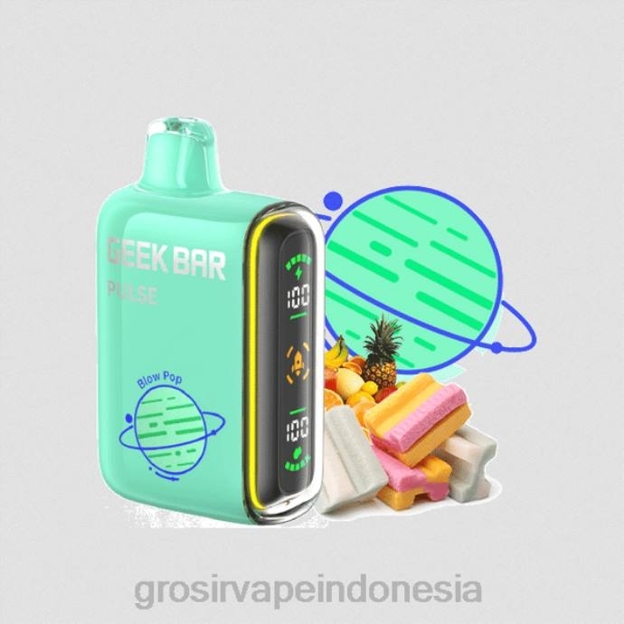 vape Indonesia bandung | 0LVV79 pukulan pop GEEK BAR Pulse edisi planet 7500 isapan/15000 isapan