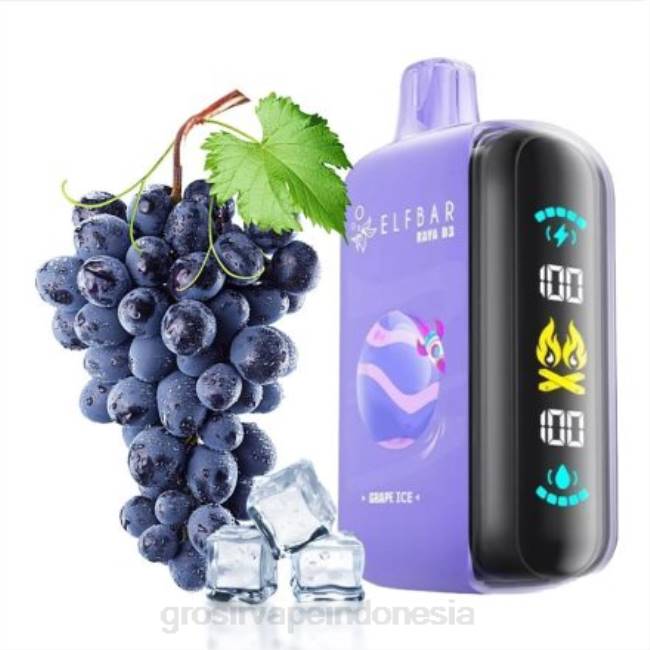 Elf Bar Raya D3 25000 sekali pakai 6TV61 Grosir Vape Indonesia