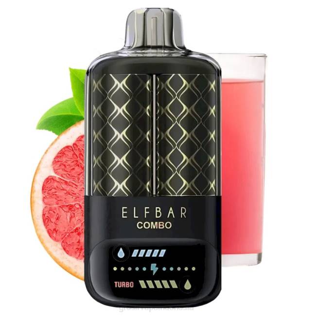 Elf Bar Combo 25000 limun merah muda dan jeruk bali 6TV611 Grosir Vape Indonesia