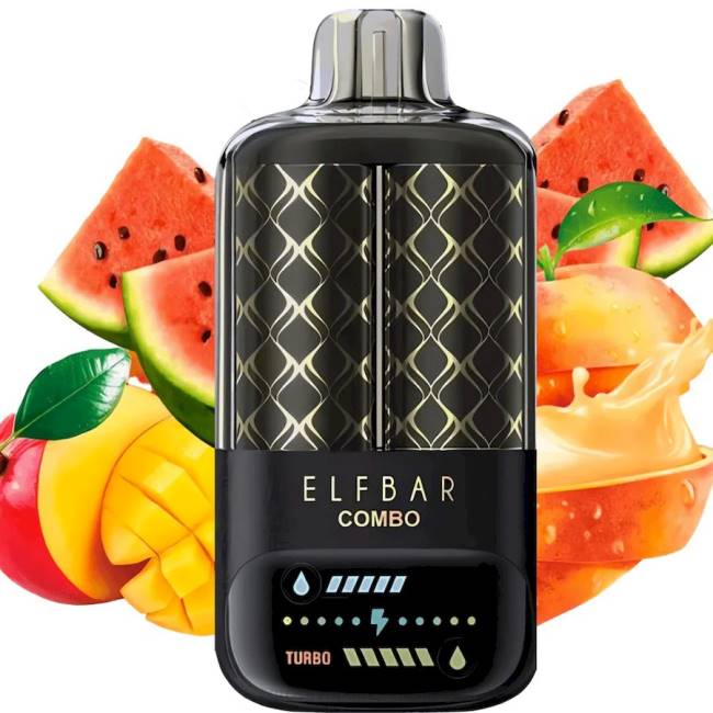 Elf Bar Combo 25000 mangga persik & semangka 6TV66 Grosir Vape Pekanbaru