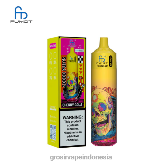 Fumot Tornado musik 30k ceri cola 2J4PJ8 Grosir Vape Sidoarjo