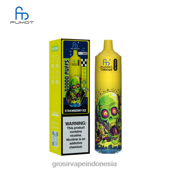 Fumot Tornado musik 30k es stroberi 2J4PJ26 Grosir Vape Pekanbaru