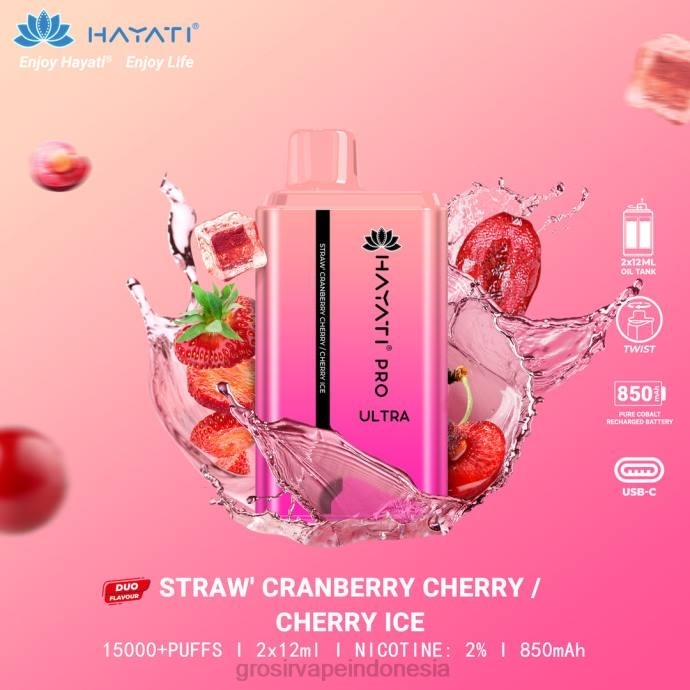 es ceri-ceri cranberry stroberi