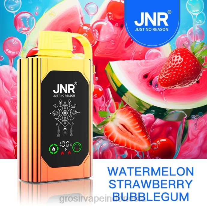 grosir vape Indonesia | 0LVV631 permen karet stroberi semangka JNR SHISHA BOX