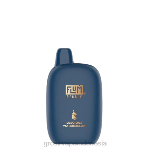 Grosir Liquid Vape 2F487 FLUM PEBBLES 6000 isapan (edisi natal) semangka yang lezat