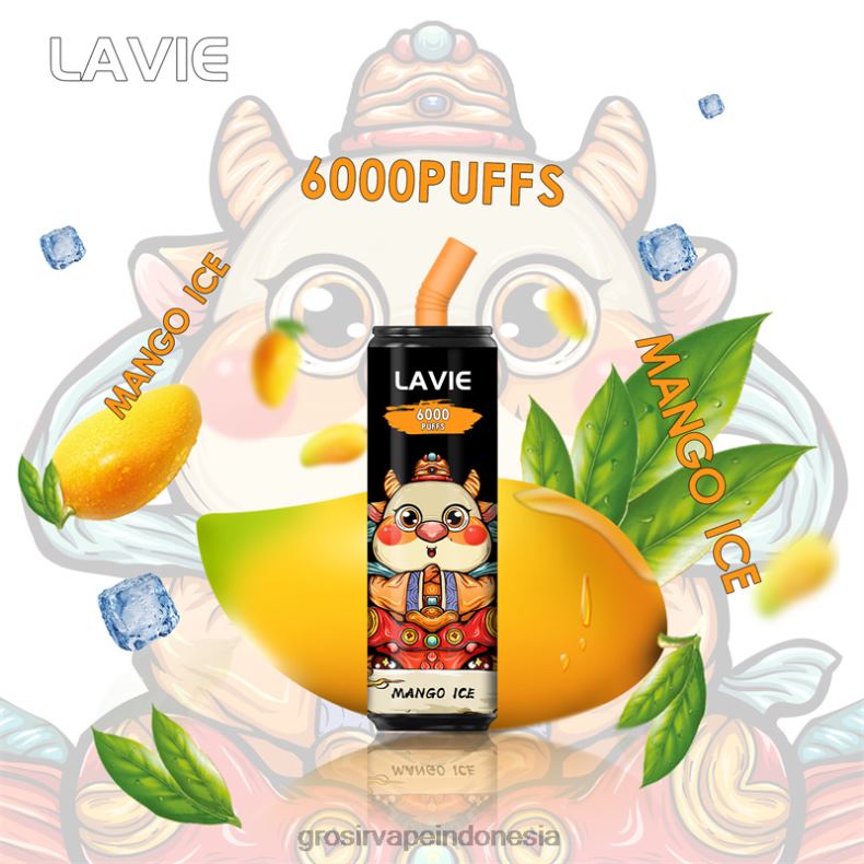 Vape Indonesia Online 228H8270 LAVIE Coke BAR 6000 isapan es mangga
