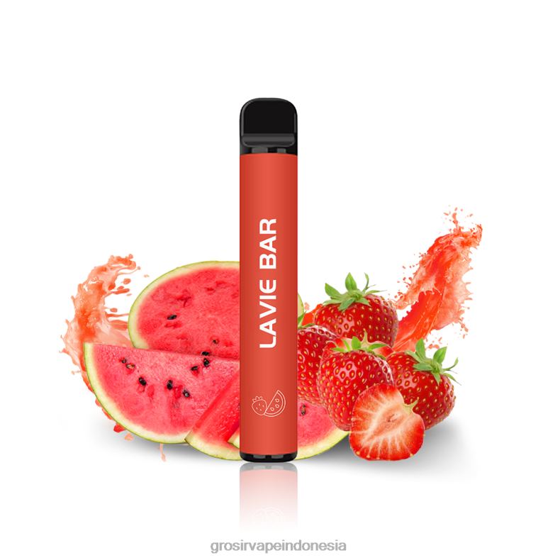Grosir Liquid Vape 228H8327 LAVIE BAR 2% versi 800 isapan stroberi semangka