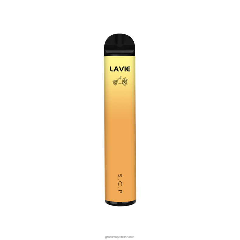 Grosir Vape Indonesia 228H8301 LAVIE BAR 1600 isapan stroberi kelapa nanas