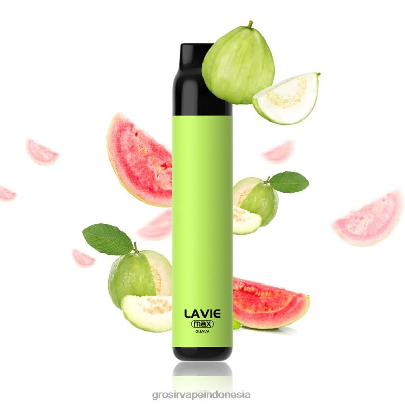 Grosir Vape Medan 228H8284 LAVIE BAR 5000 isapan - maks jambu biji