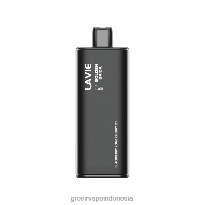 Grosir Vape Medan 228H854 LAVIE GOLDEN BRICK 10.000 isapan es ceri blackberry pome