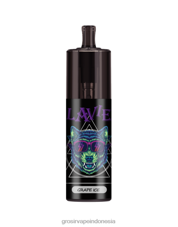 Grosir Vape Indonesia 228H8331 LAVIE COLOUR BAR Kontrol aliran udara 10.000 embusan es anggur