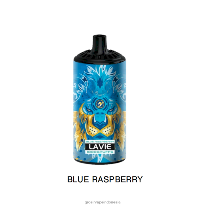 Grosir Vape Medan 228H8364 LAVIE BEAST 10.000 isapan raspberi biru
