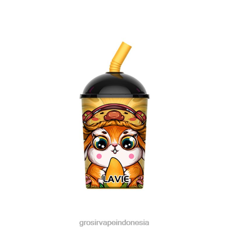 Grosir Vape Termurah 228H8262 LAVIE Max Cup 8000 isapan es mangga
