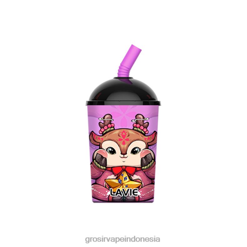 Vape Indonesia Online 228H8260 LAVIE Max Cup 8000 isapan es anggur
