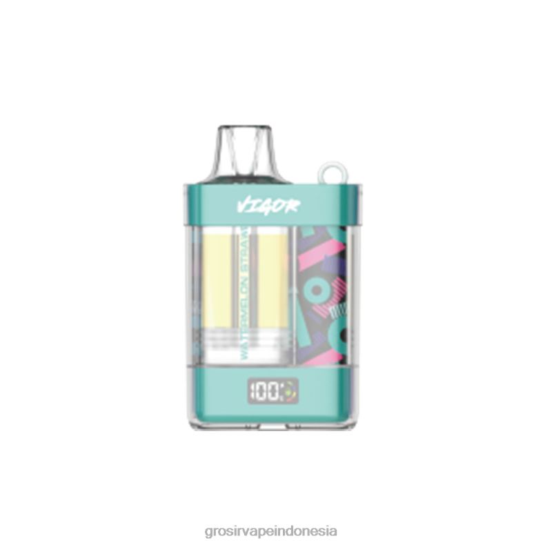 Grosir Vape Termurah 228H812 LAVIE VIGOR 15.000 isapan stroberi semangka
