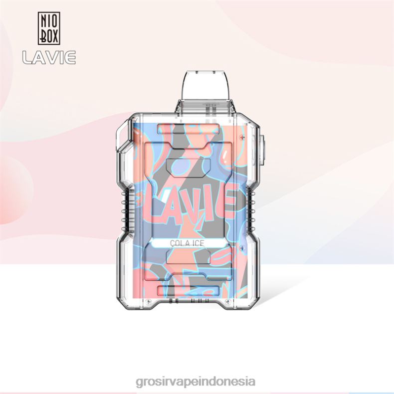 Grosir Liquid Vape 228H8187 LAVIE NIO BOX 9000 isapan es kola
