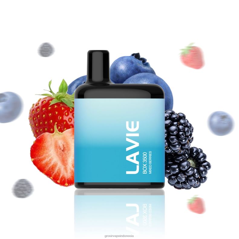 Grosir Vape Store 228H8213 LAVIE BOX 3500 isapan buah beri campur