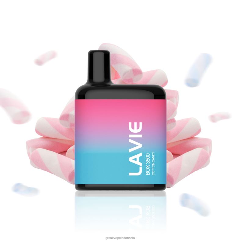 Vape Indonesia Online 228H8210 LAVIE BOX 3500 isapan kembang gula