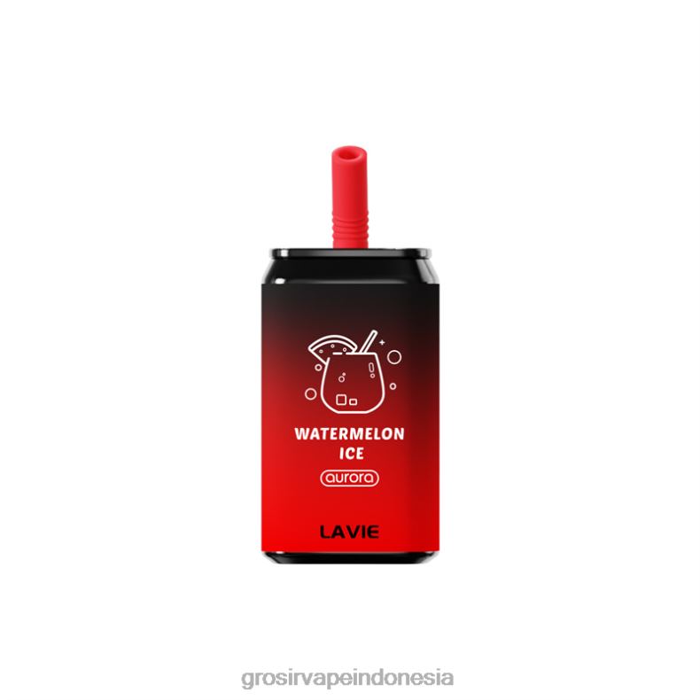 Grosir Vape Indonesia 228H8141 LAVIE Aurora 11000 isapan es semangka