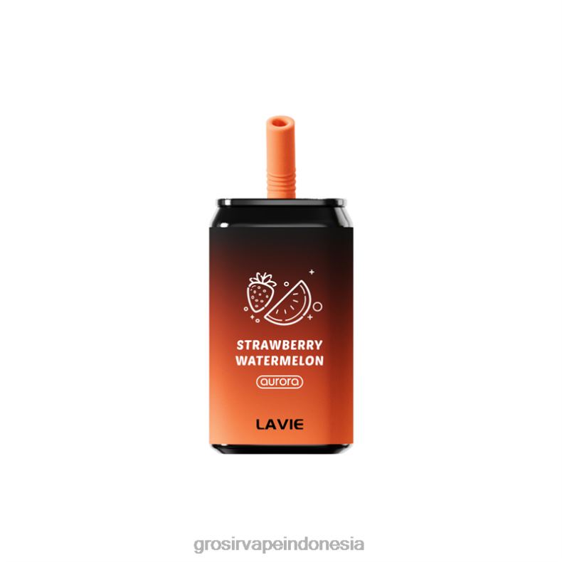 Grosir Vape Pekanbaru 228H8146 LAVIE Aurora 11000 isapan semangka stroberi